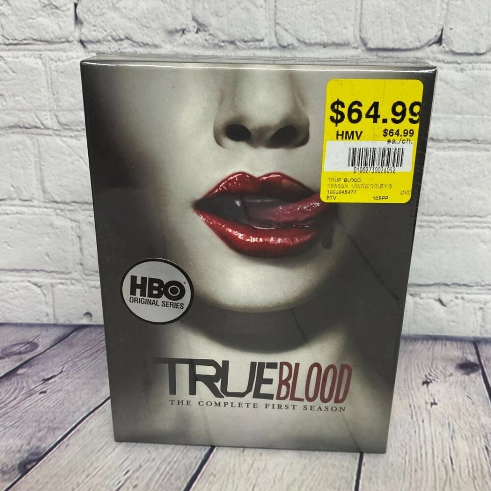 True Blood Season One The Complete First Season DVD 2009 5-Disc Set New Sealed